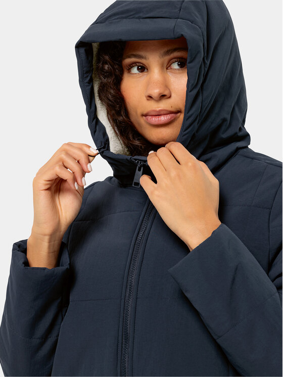 Jack Wolfskin Jack Wolfskin Zimska jakna White Frost 1207361 Mornarsko modra Regular Fit
