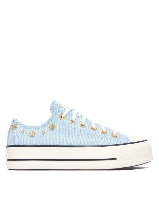 Converse Converse Plátenky Chuck Taylor All Star Heathered Glam A17596C Modrá