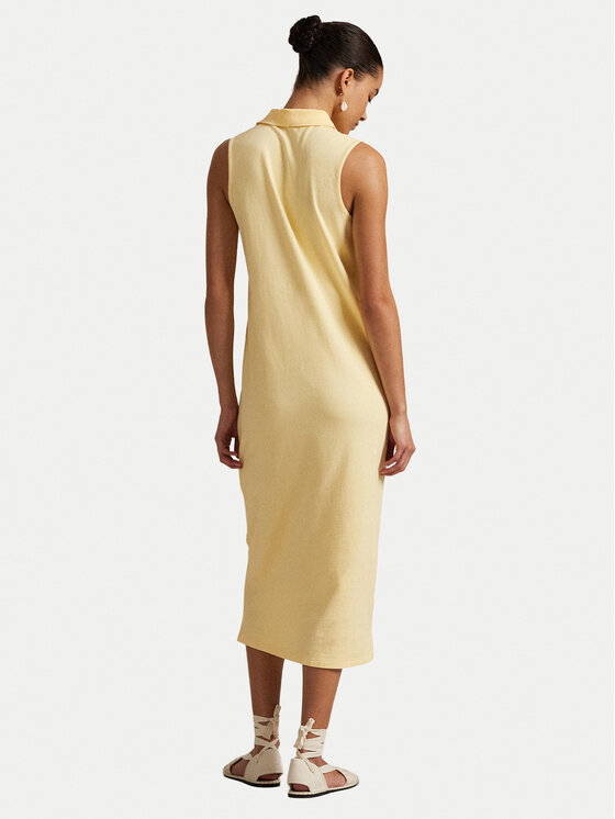 Polo Ralph Lauren Polo Ralph Lauren Ежедневна рокля 211968292005 Жълт Regular Fit