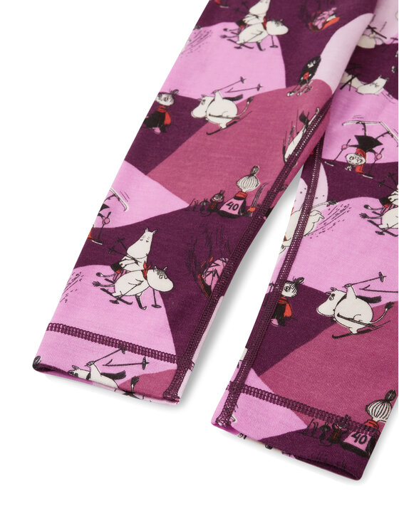 Reima Reima Set di biancheria intima termica Moomin Trivsam 5200021B Rosa