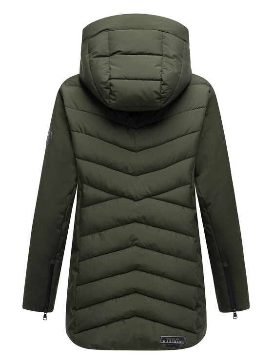 Marikoo Marikoo Kurtka zimowa Tivaa Zielony Regular Fit
