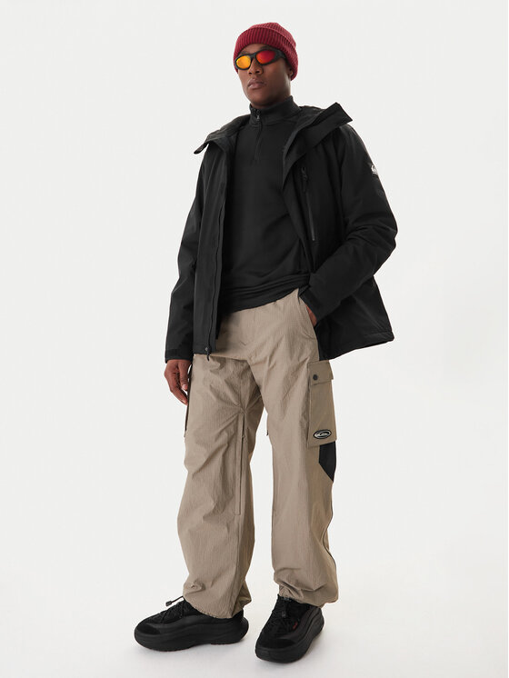 Quiksilver Quiksilver Slēpošanas bikses Snow Down Cargo EQYTP03231 Bēšs Relaxed Fit