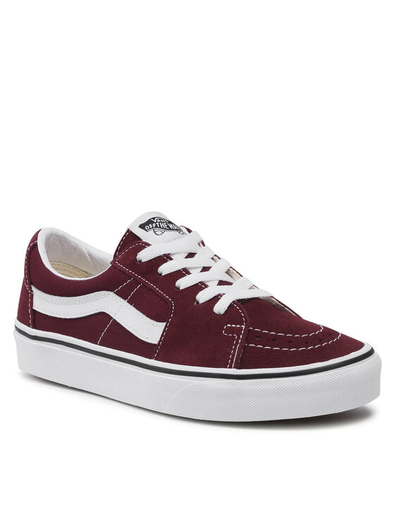 Vans sk8 2024 low burgundy