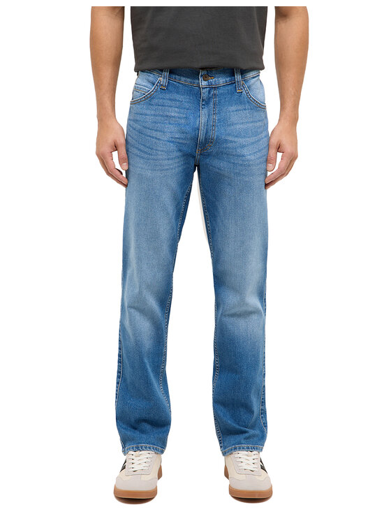 Mustang Mustang Jeansy TRAMPER STRAIGHT Niebieski Straight Fit