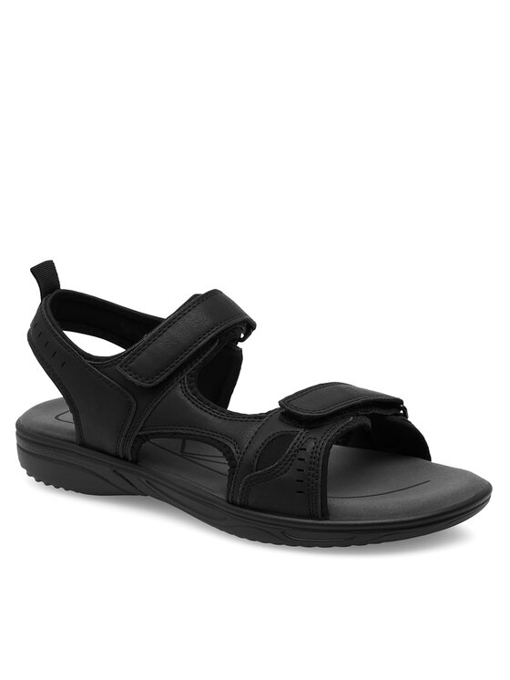 Lanetti Lanetti Sandály MSS20463-01 Černá