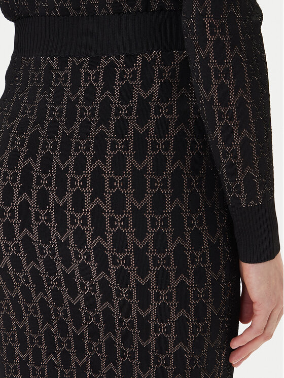 Marciano Guess Marciano Guess Мини пола 5YGD16 5877Z Черен Slim Fit
