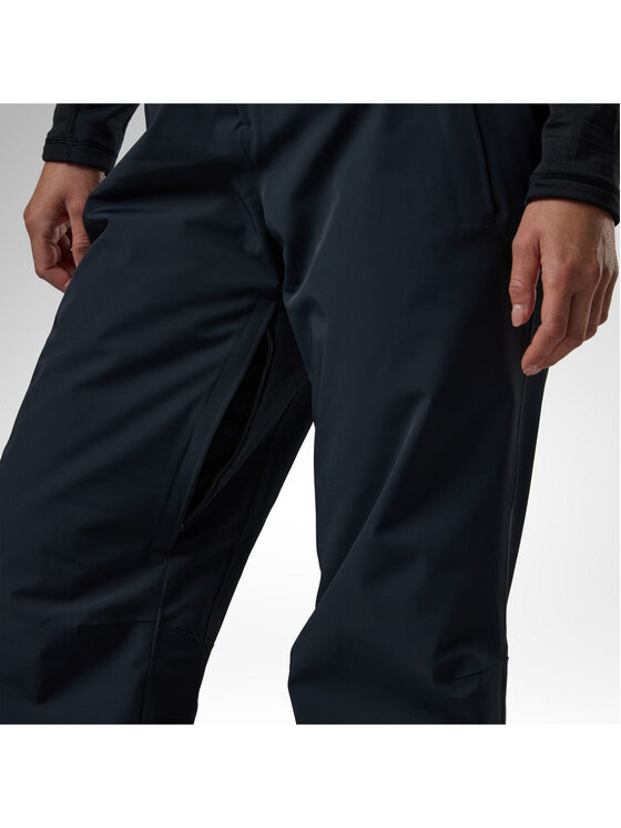 Rossignol Rossignol Spodnie narciarskie W 4Ws Blackside Insulated Pant Czarny Regular Fit