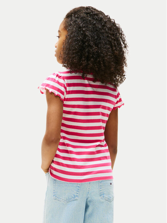 Tommy Hilfiger Tommy Hilfiger Tricou Essential KG0KG08744 Roz Regular Fit