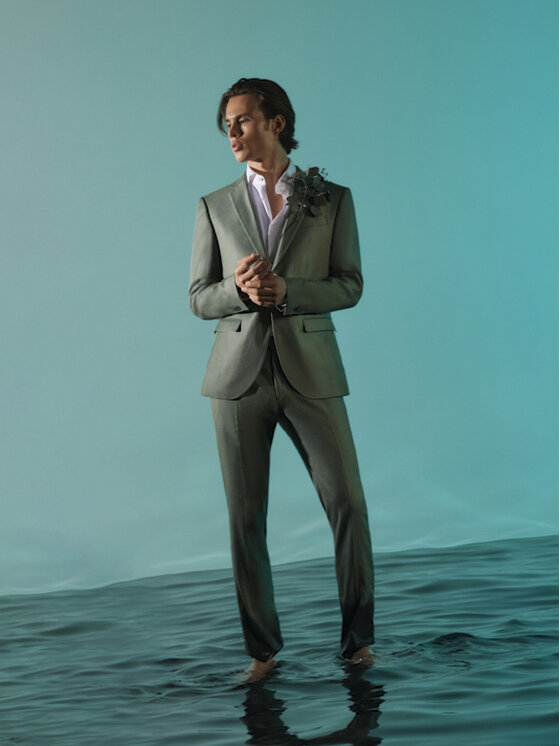 JOOP! JOOP! Košulja 30034392 Bijela Slim Fit