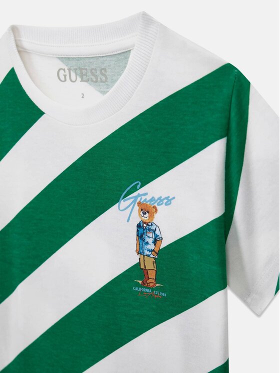 Guess Kids Guess Kids T-Shirt 182570 Πράσινο Classic Fit