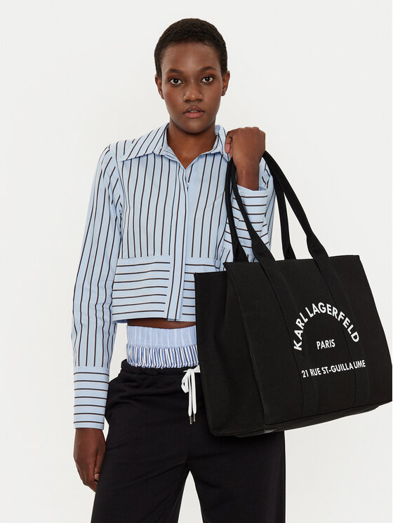 KARL LAGERFELD KARL LAGERFELD Rankinė A1W50009 Juoda