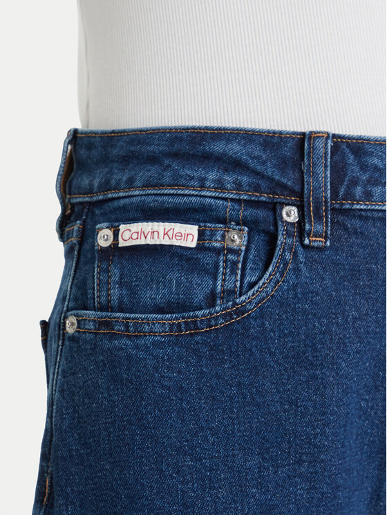 Calvin Klein Jeans Calvin Klein Jeans Blugi LV047F492G Albastru Mom Fit