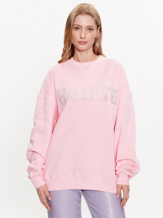 ROTATE ROTATE Sweatshirt Irisa 700187043 Rosa Regular Fit