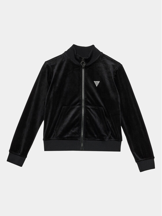 Guess Mikina J4RQ22 KBXI2 Čierna Regular Fit