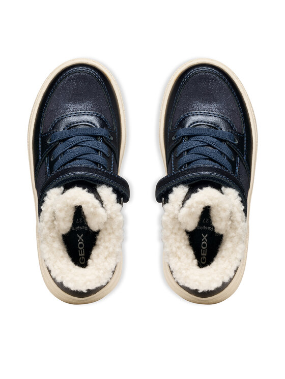 Geox Geox Sneakersy J Theleven B Ab J56HTA 077BC C4021 M Granatowy