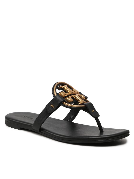 Tory Burch Tory Burch Σαγιονάρες Metal Miller 136593 Μαύρο