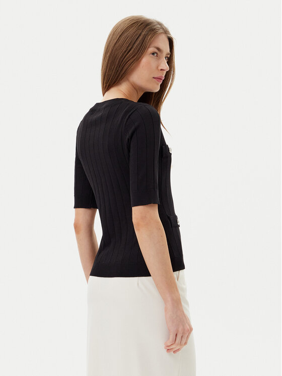 Artigli Artigli Kardigán ACMA001877 Fekete Regular Fit