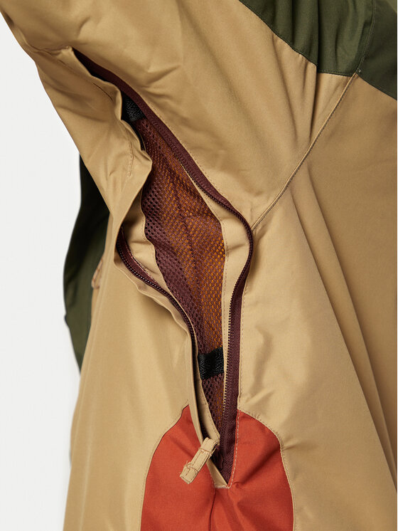 DC DC Snieglenčių striukė Defiant ADYTJ03084 Žalia Standard Fit