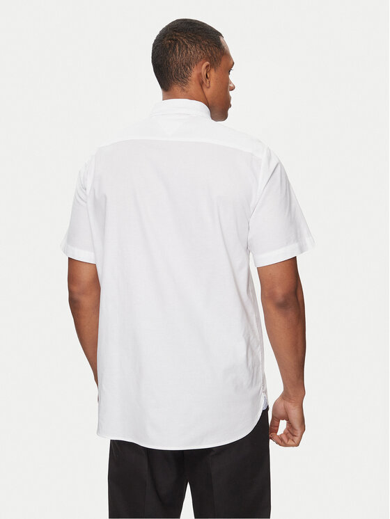 Tommy Hilfiger Tommy Hilfiger Košile 1985 MW0MW33810 Bílá Slim Fit