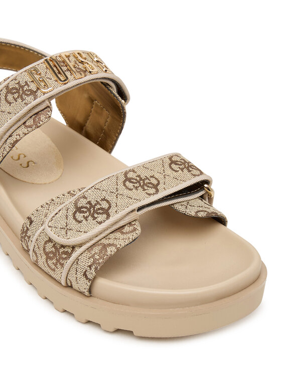 Guess Guess Сандали FLJFDS LEL03 Бежов