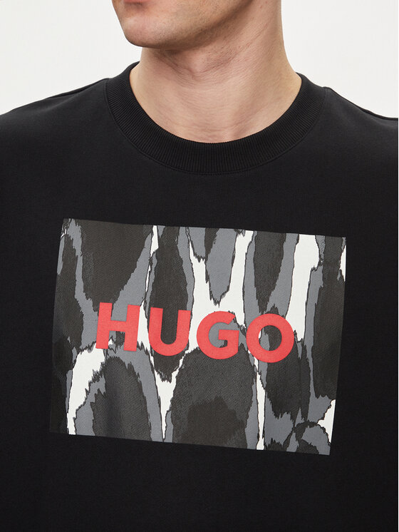 HUGO Hugo Felpa Duragol_U242 50513335 Nero Regular Fit