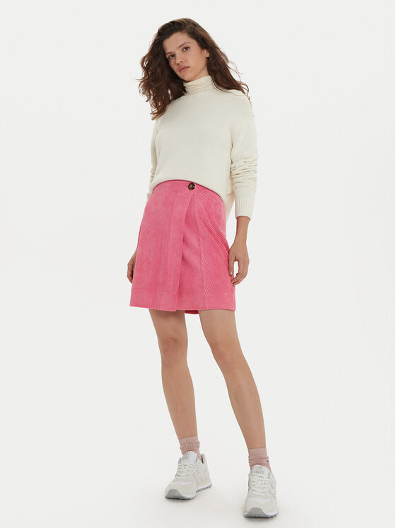 United Colors Of Benetton United Colors Of Benetton Mini sukně 4Q5GD0048 Růžová Regular Fit