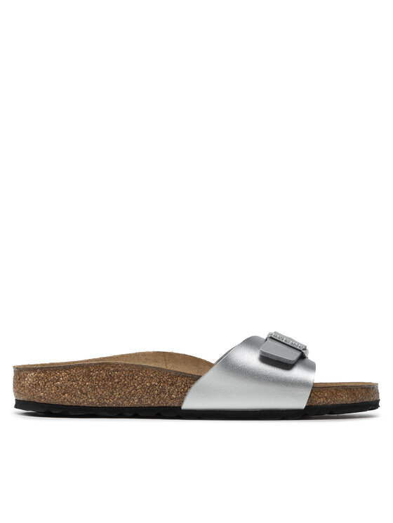 Birkenstock Birkenstock Pantoletten Madrid Bs 0040413 Silberfarben