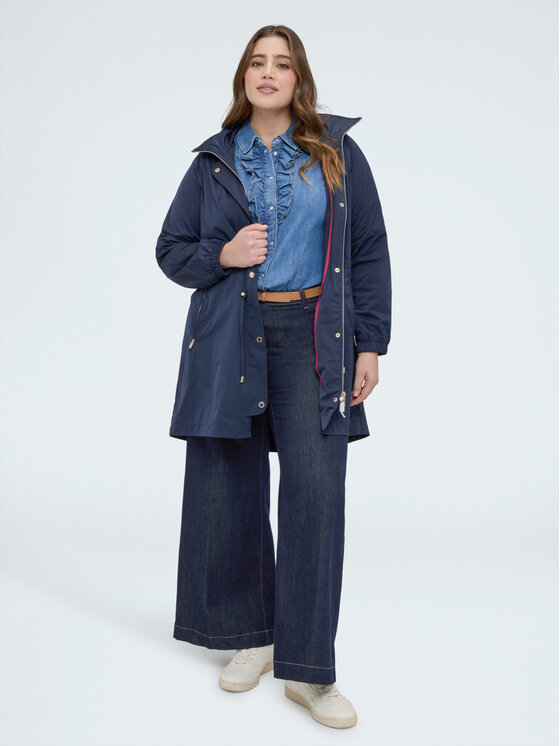 Fiorella Rubino Fiorella Rubino Cappotto invernale F060T001499N034 Blu Regular Fit