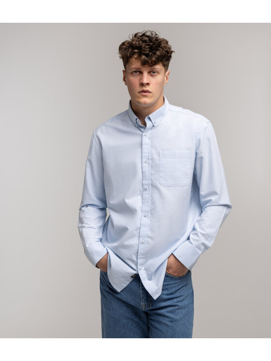 Lee Cooper Lee Cooper Koszula LARS 1000 Niebieski Regular Fit