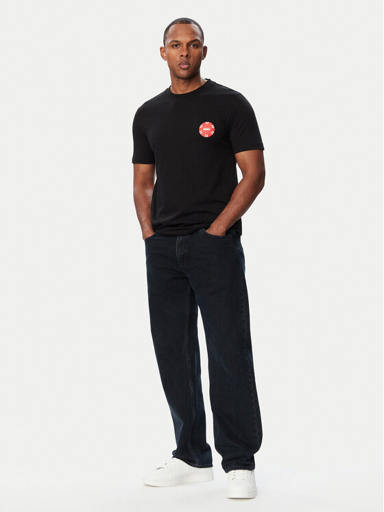HUGO HUGO T-shirt 50570446 Nero Regular Fit
