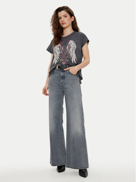 JJXX JJXX T-shirt Wilma 12274694 Siva Boxy Fit