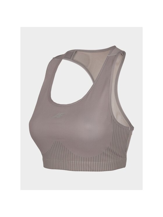 4F 4F Reggiseno sportivo H4Z22STAD011-83S Marrone