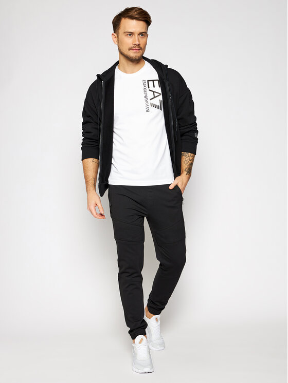T-shirt 3KPT10 PJ7RZ 1100 Bianco Regular Fit