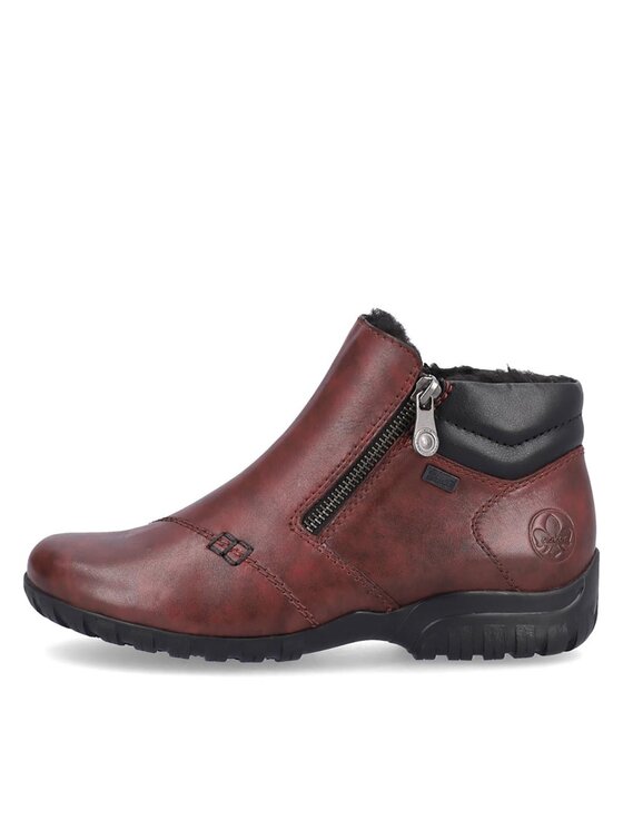 rieker burgundy boots