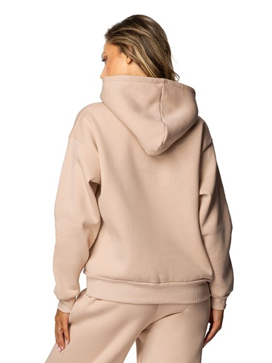 DKaren Sport DKaren Sport Bluza DK-K-B9 Beżowy Regular Fit