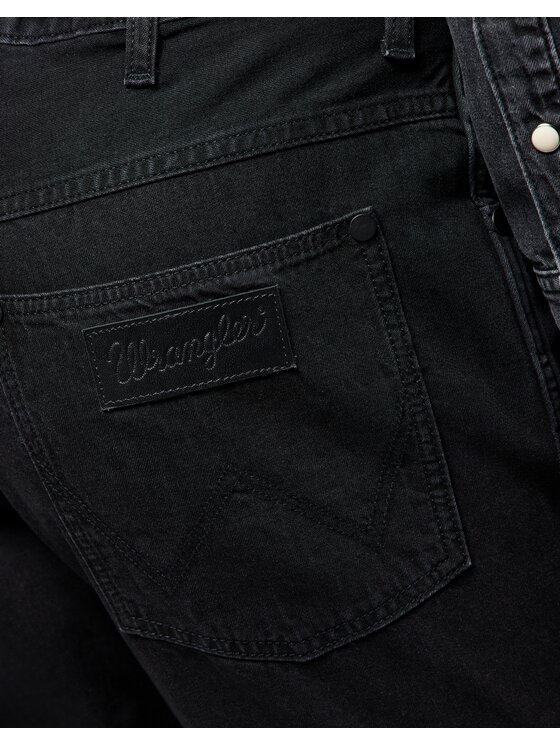 Wrangler Wrangler Jeans RIVER Nero Regular Fit