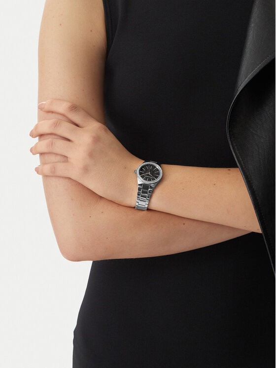 KARL LAGERFELD KARL LAGERFELD Sat R0553105511 Srebrna