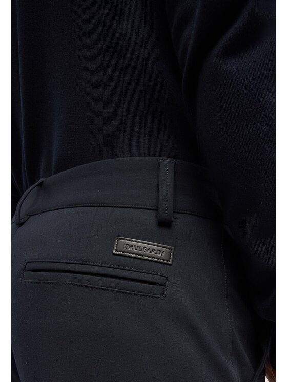 Trussardi Trussardi Spodnie materiałowe P005M000168N0B7 Niebieski Slim Fit