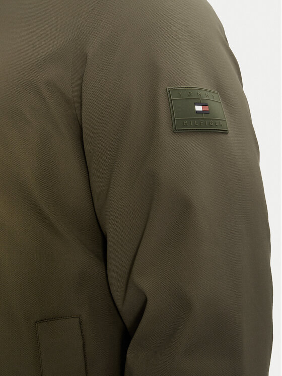 Tommy Hilfiger Tommy Hilfiger Hanorac MW0MW37369 Verde Regular Fit