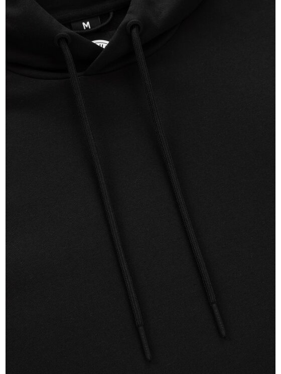 PITBULL PITBULL Bluza SMALL LOGO NUGGET Czarny Regular Fit