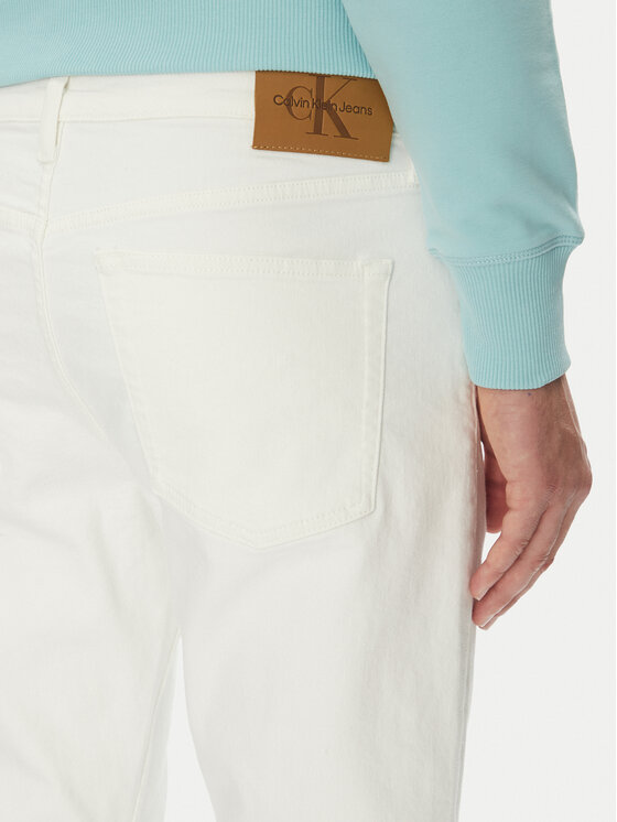 Calvin Klein Jeans Calvin Klein Jeans Farmer J30J327541 Fehér Slim Fit