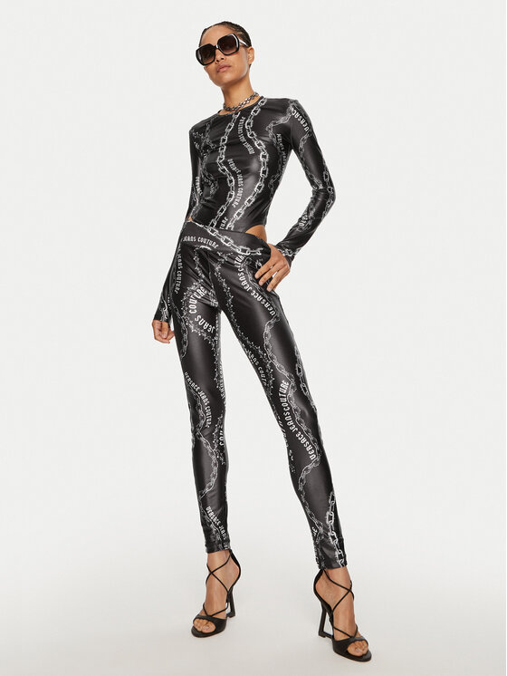 Versace Jeans Couture Versace Jeans Couture κορμάκι 77HAM2A1 JS417 Μαύρο Slim Fit