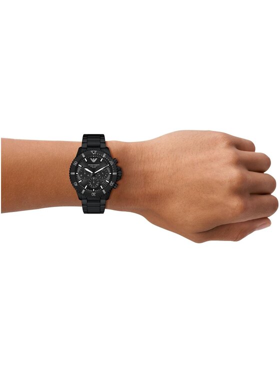 Emporio Armani Emporio Armani Zegarek AR11784 Czarny
