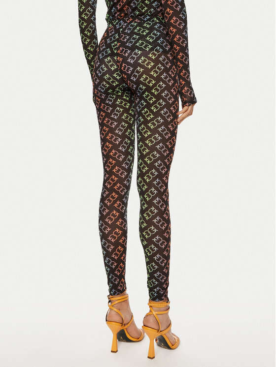 PINKO Pinko Leggings Ginseng 100246 A1ZY Crna Slim Fit