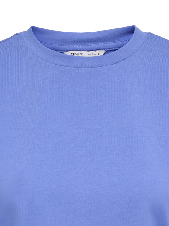 ONLY ONLY T-Shirt Erica 15308926 Niebieski Oversize