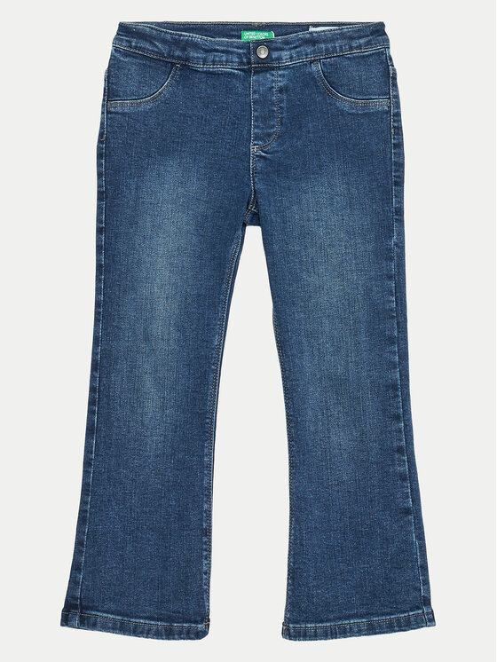 United Colors Of Benetton United Colors Of Benetton Traperice 4V7WGE01Z Plava Flare Fit