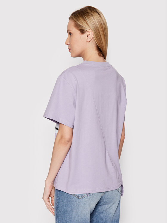 Ellesse Ellesse T-Shirt Albi SGM11010 Fioletowy Oversize