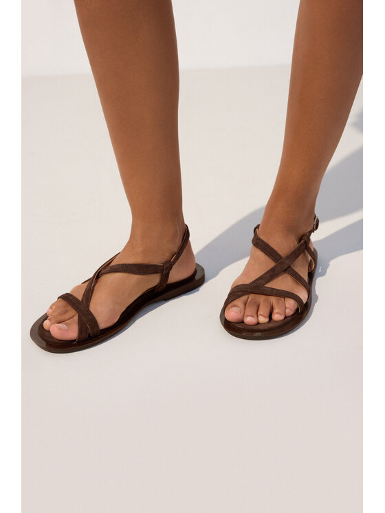 Estro Estro Stivaletti ER00117386 Marrone