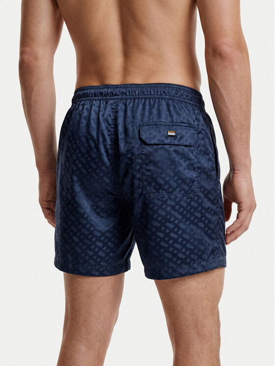 BOSS BOSS Pantaloni scurți pentru înot Jacques 50561181 Bleumarin Regular Fit