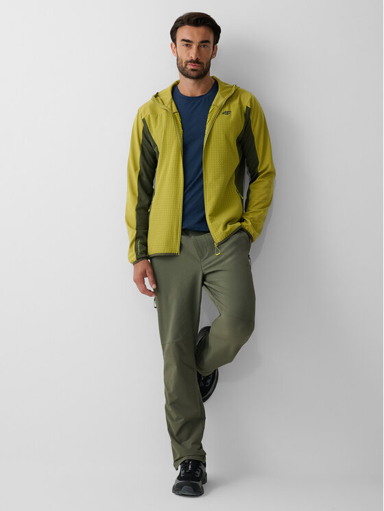 4F 4F Kurtka przejściowa BETWEEN LAYERS Khaki Regular Fit